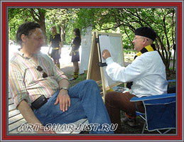 Михаил Барщевский. Шарж с натуры